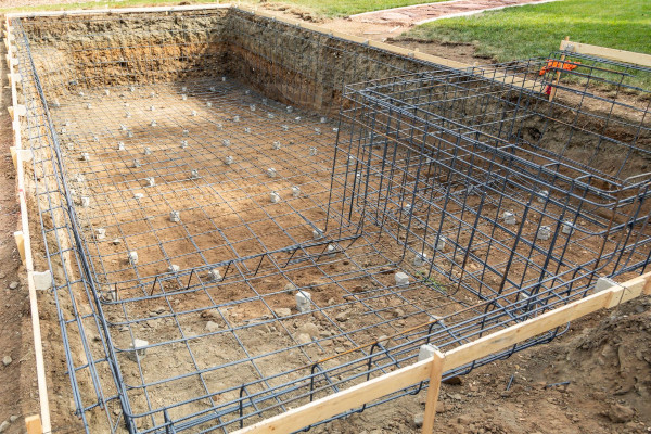 rebar and framing